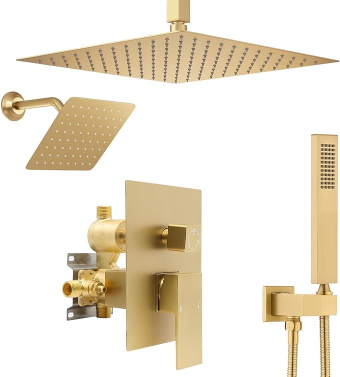 Shower System Dual Shower Heads by NPYSVSSS