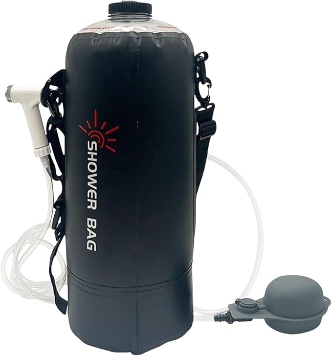 Portable Solar Shower 12 L – Waterproof Shower Bag by Unknown