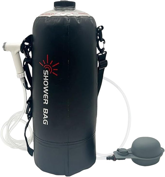 Portable Solar Shower 12 L – Waterproof Shower Bag by Unknown