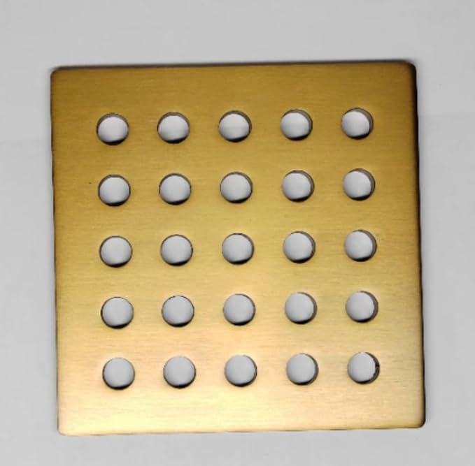 3.75 INCH Square Shower Drain Cover 95MM Floor Drain Grille - Image 5