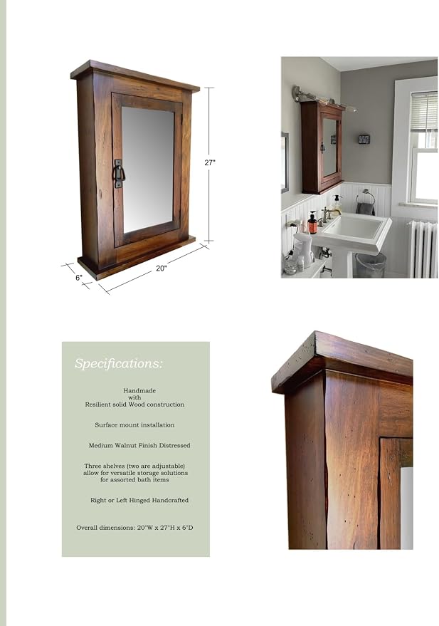 Dijkoo ZyduzscAT NUOTIRUIS Primitive Mission Medicine Cabinet/Surface - Image 5