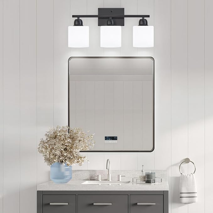3-Light Bathroom Light Fixtures, Living Room, Vanity Table, E26 Base - Image 8