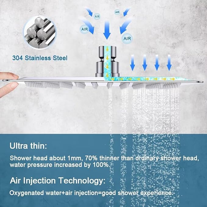 POP SANITARYWARE Single Function Shower Trim Kit - Image 5