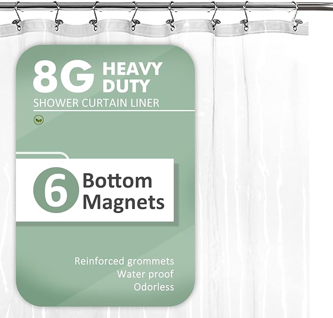 BAROSSA Design XLong Shower Curtain Liner by BarossaDesign