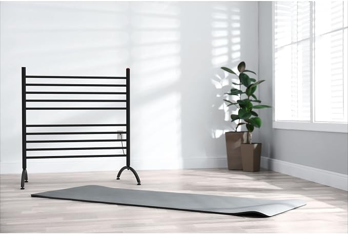 33 in. Solo Freestanding Towel Warmer, Matte Black - Image 4