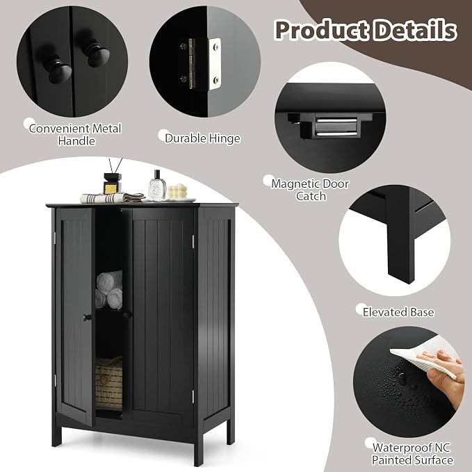 Tangkula Freestanding Storage Cabinet - Image 8