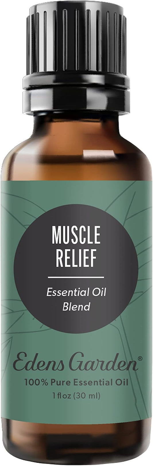 Edens Garden Muscle Relief Essential Oil Blend- 100% Pure Premium Grade by EdensGarden
