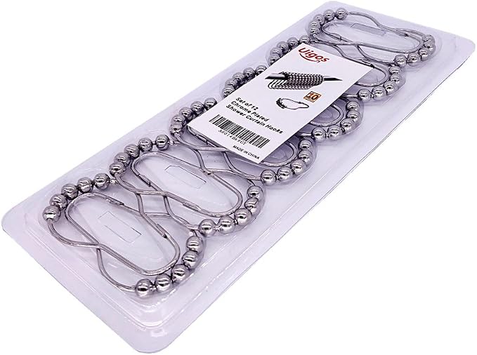 Uigos Shower Curtain Rings for Bathroom - Image 7
