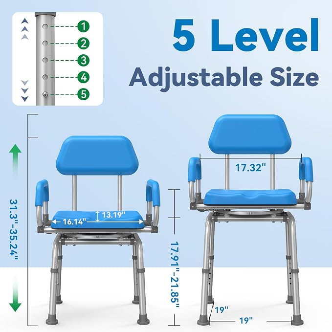 FSA/HSA Eligible Swivel Shower Chair - Image 6
