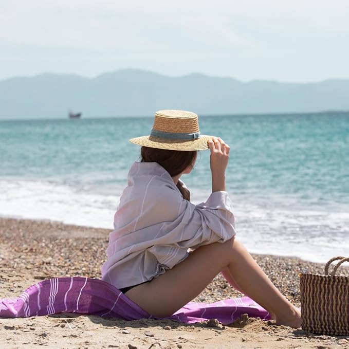 BAY LAUREL Turkish Beach Towel - Image 5
