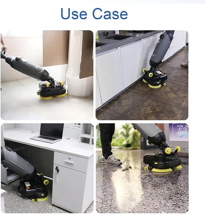 Professional-Grade Mini Floor Scrubber Ultra-Compact & Portable Cordless Design - Image 4