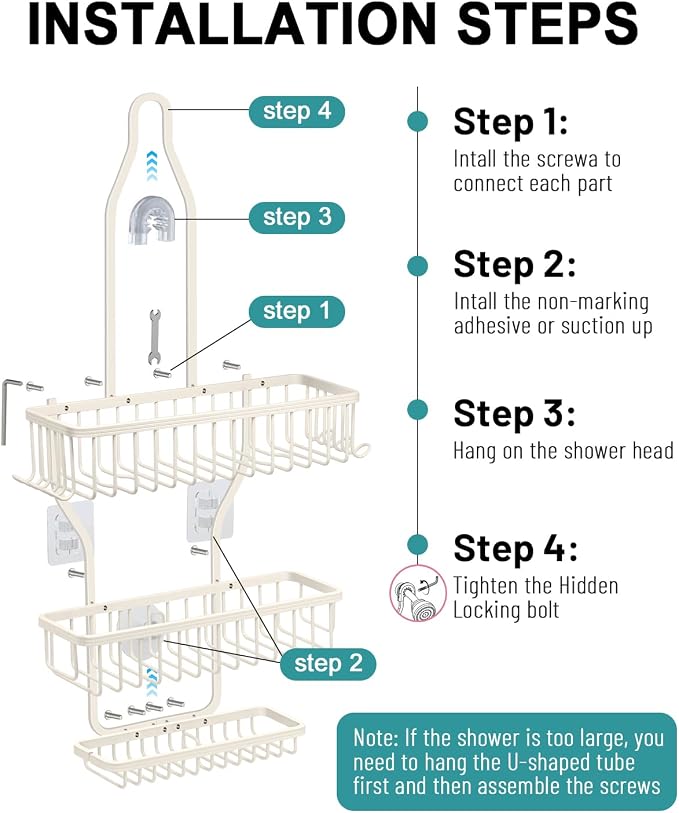 Shower Caddy Hanging - Image 8