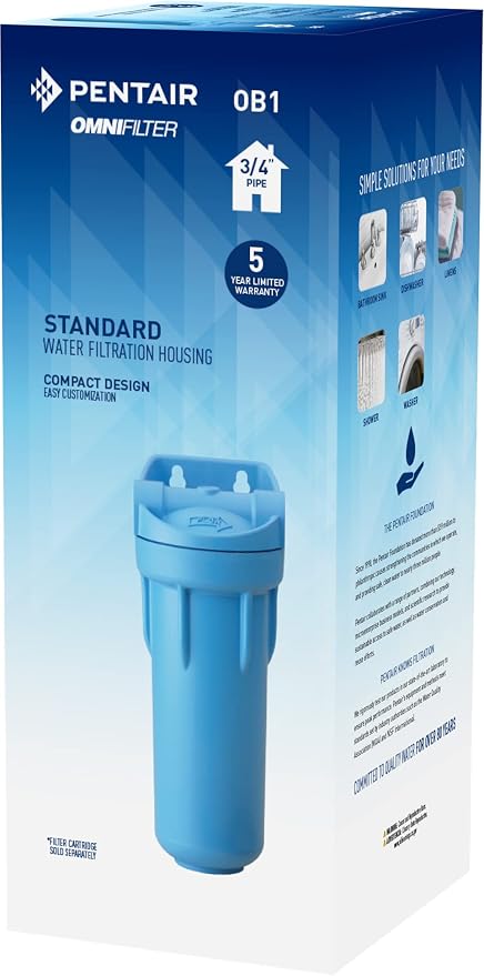 Pentair OMNIFilter OB1 Filter Housing, Includes Housing, Mounting Screws and - Image 2