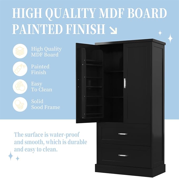 Polibi Tall Storage Cabinet - Image 5