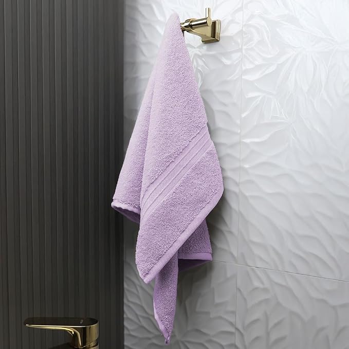 Hand Towels Set of 4-100% Cotton & Luxury, Large Decorative, Cozy and Absorbent - Image 3