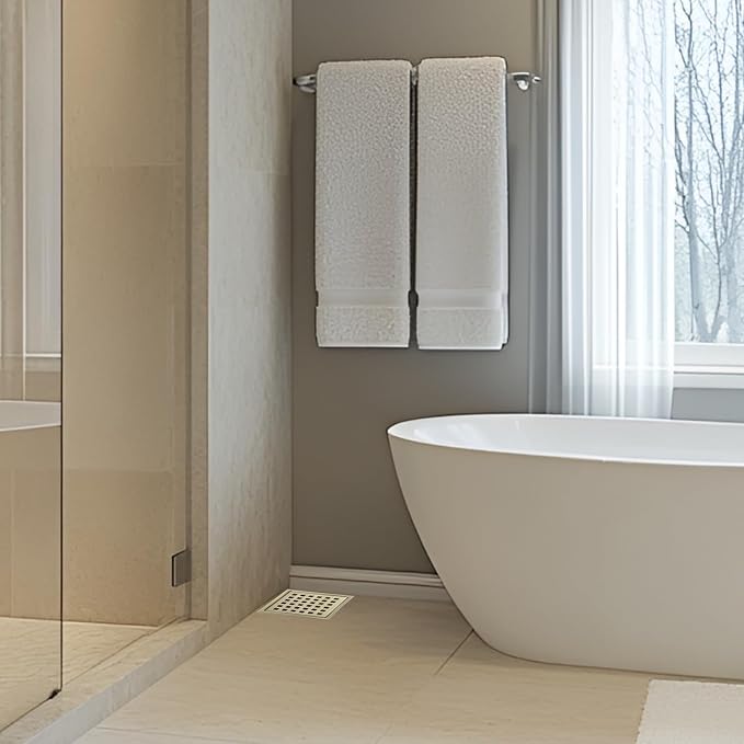 4 Inch Square Shower Floor Drain - Image 7