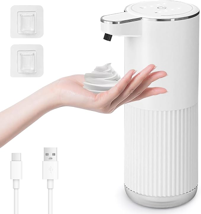 GuDoQi Automatic Touchless Foaming Soap Dispenser, 4-Level Adjustable Foam by GuDoQi