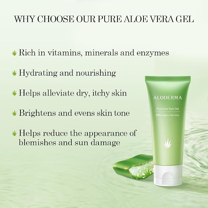 Aloderma 99% Organic Aloe Vera Gel - Image 2