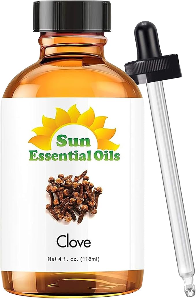 Sun Essential Oils – 4 oz Clove Essential Oil by SunEssentialOils
