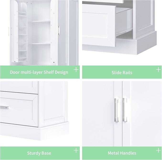 Polibi Tall Storage Cabinet - Image 6