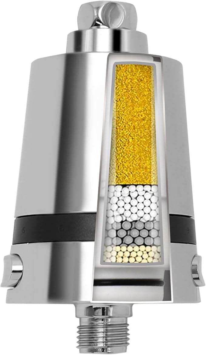 Hard Water Shower Filter by SANYCASA