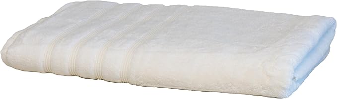Mosobam Luxury Turkish Towels Bath Sheets 35X70 White 700 GSM Bamboo Viscose & by Mosobam