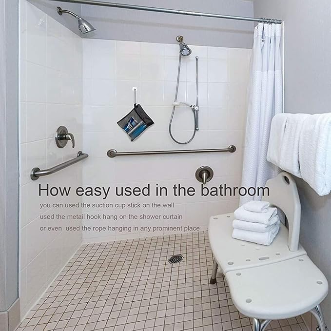 Shower Net Bag, Gym Shower Bag, Caddy Portable, - Image 6