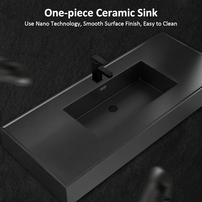 Bathroom Vanity - 72IN Modern Floating Vanity - Image 6