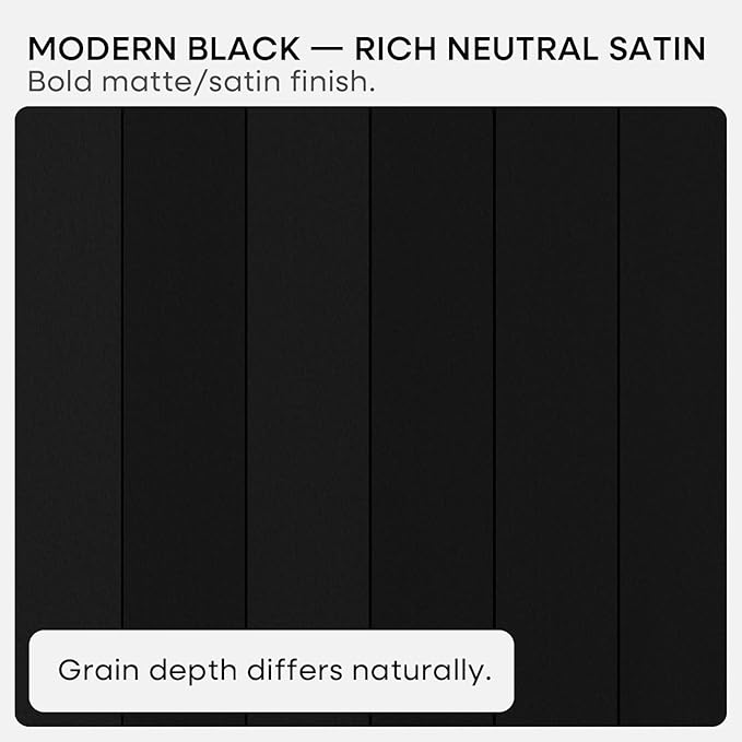 Homeforia Black Floating Shelves 24 inch, High End Solid Real Wood 24inch - Image 7