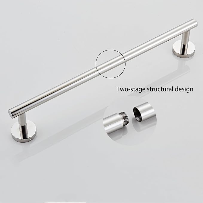 Bathroom Towel Bar, 18-Inch Towel Rack - Image 2