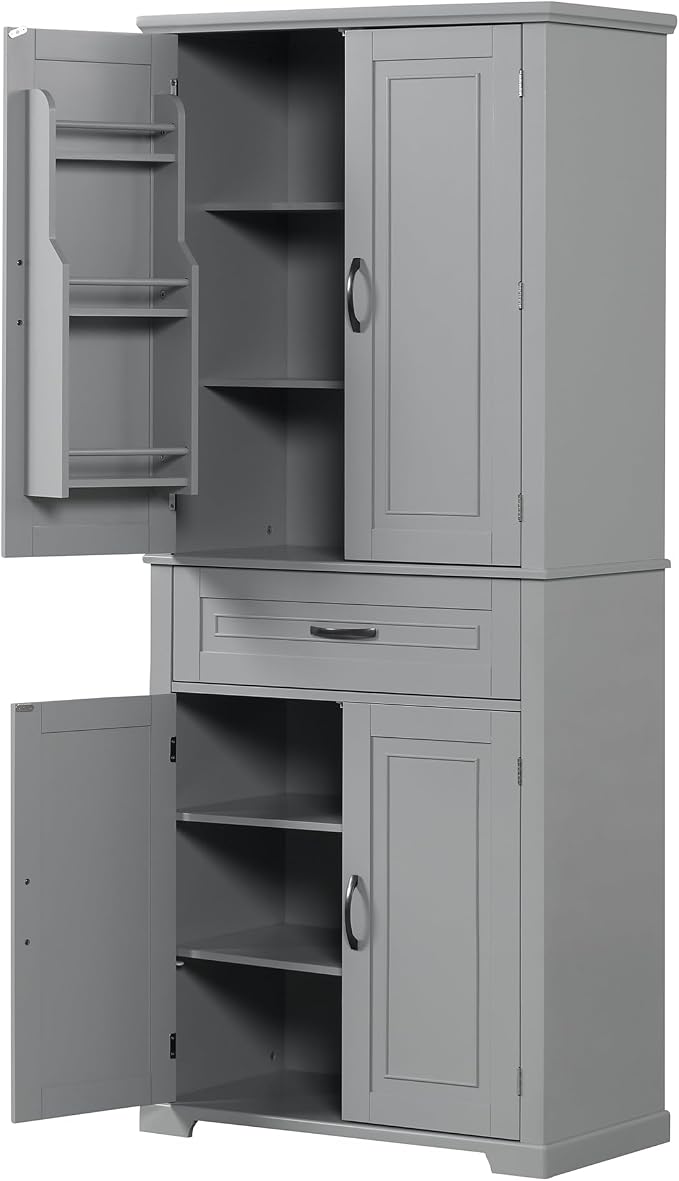 Favfurish 72" Tall Bathroom Storage Cabinet - Image 10