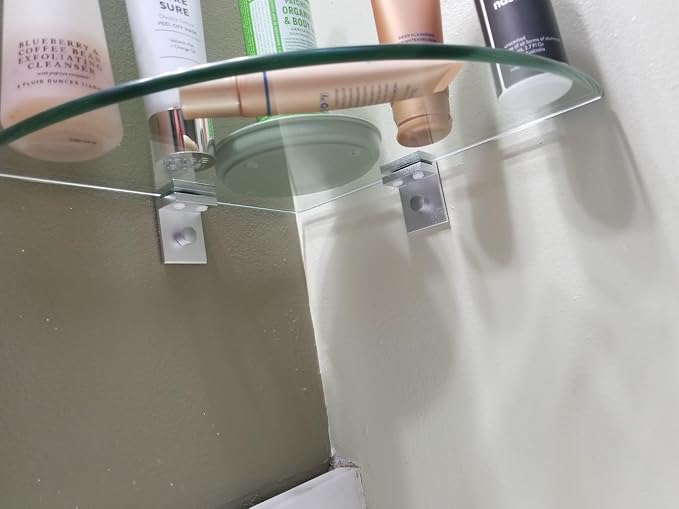 Glass Corner Shower Shelves - Image 6