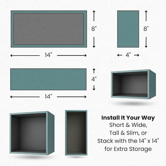 Shower Niche Insert Tile Ready, Recessed Wall Niche, Shower Inserts Kit - Image 3