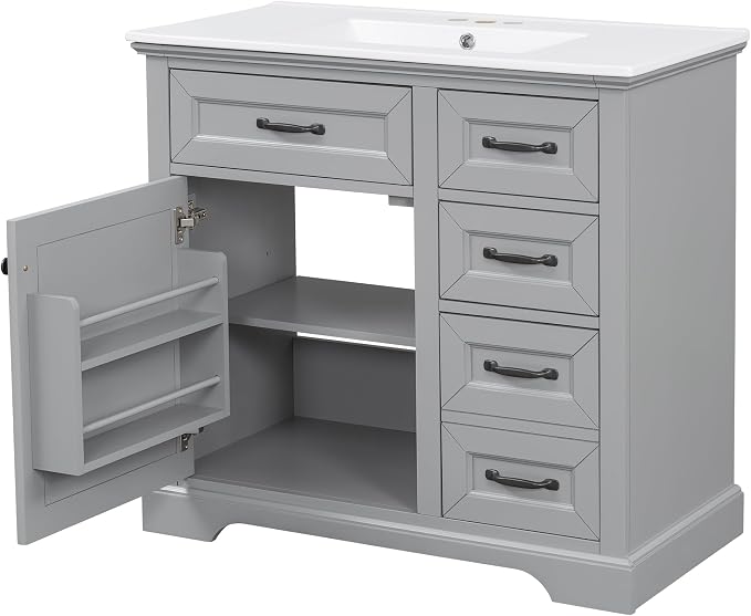 Linique 36" Bathroom Vanity - Image 9