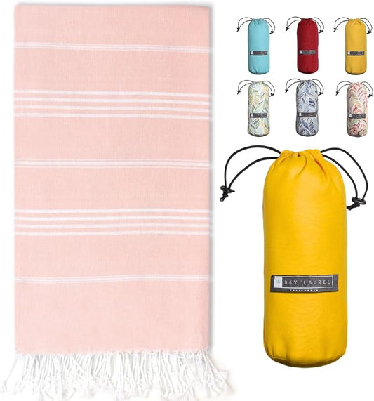BAY LAUREL Turkish Beach Towel by BayLaurel