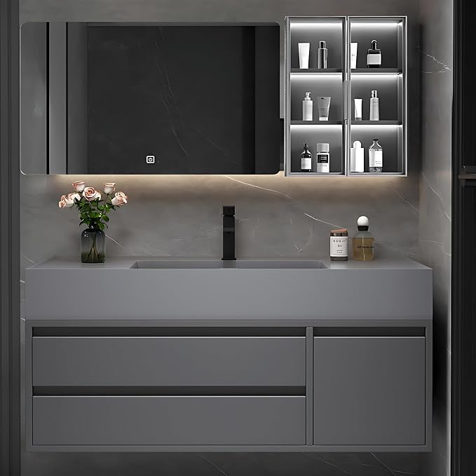 Wood Bathroom Cabinet by NAIROLET