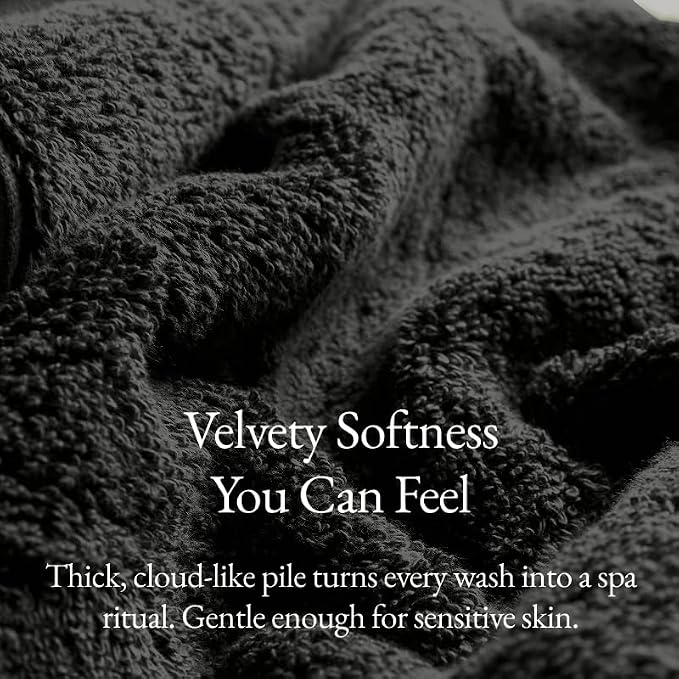 Italic Serene Ultraplush Cotton Towel Set, 2 Bath Towels + 2 Hand Towels - Image 6