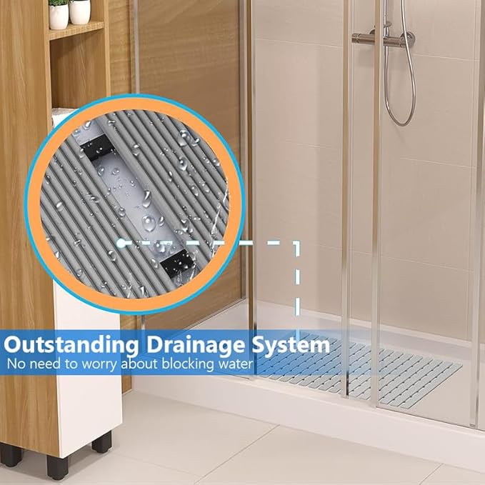 Bath Mat Non Slip Shower Mat Bathtub - Image 4