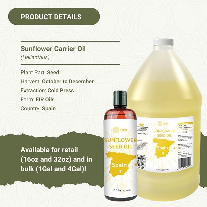 Sunflower Carrier Oil - Image 4