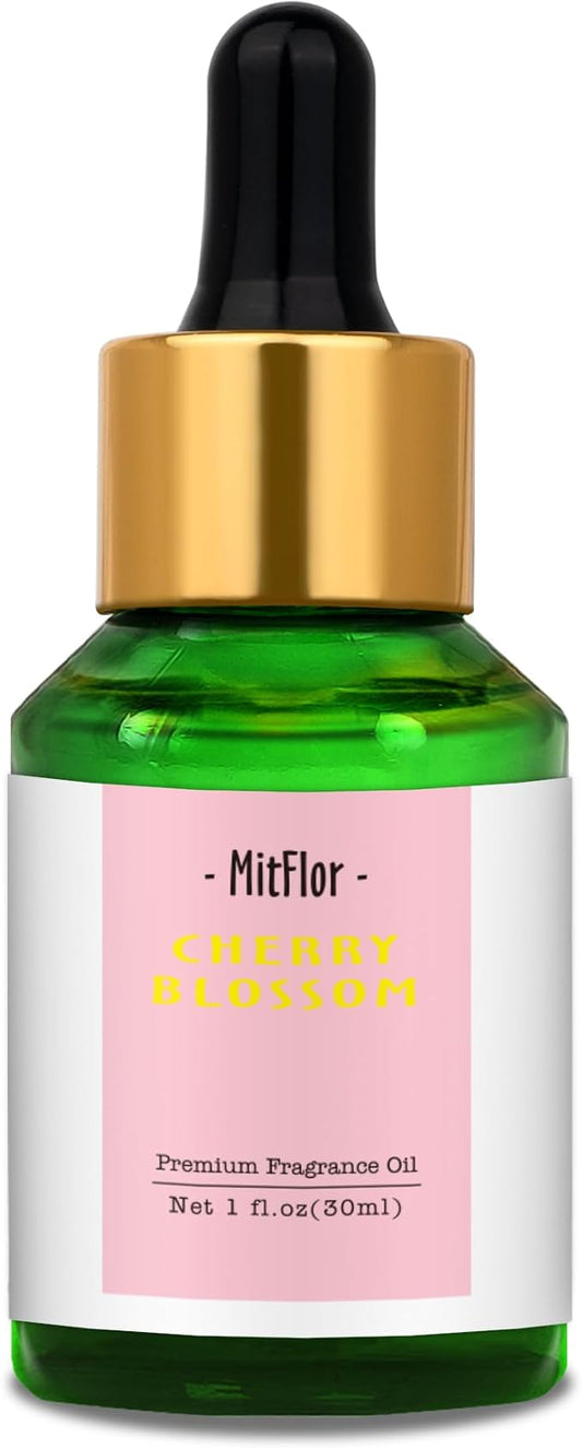 Cherry Blossom Fragrance Oil, MitFlor 30ml Essential Diffuser Oil, Premium by MitFlor