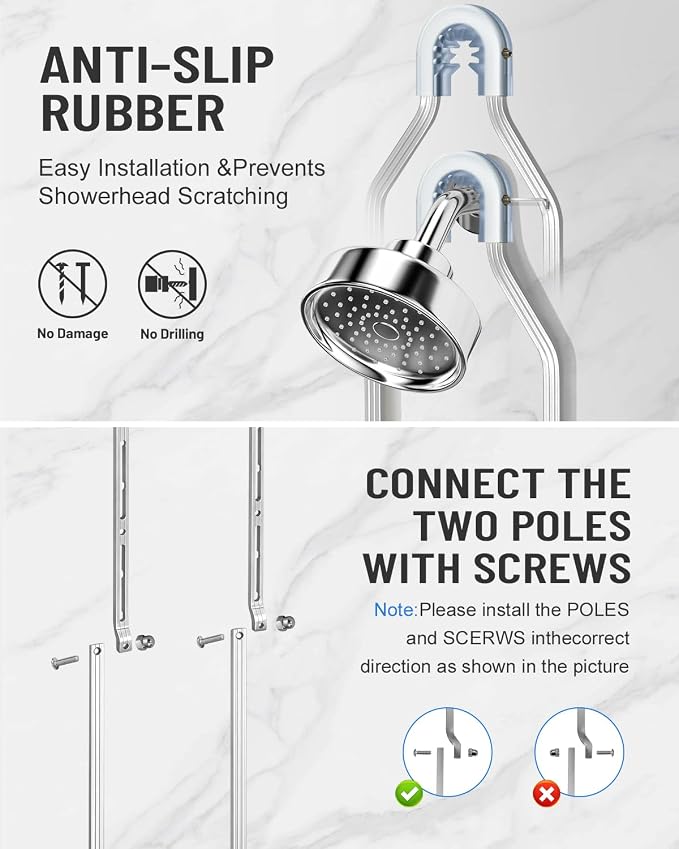 Adjustable Shower Caddy Hanging - Image 6