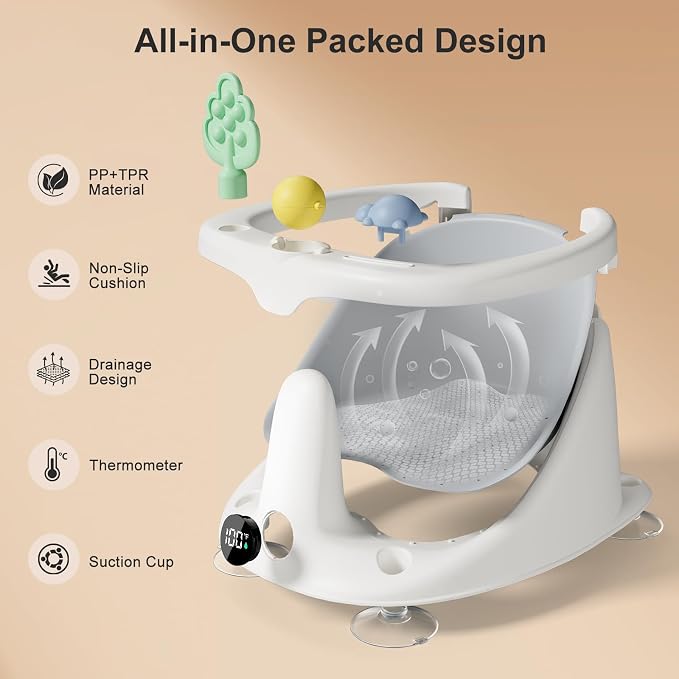 Baby Bath Seat for Babies 6 Months & Up - Image 6