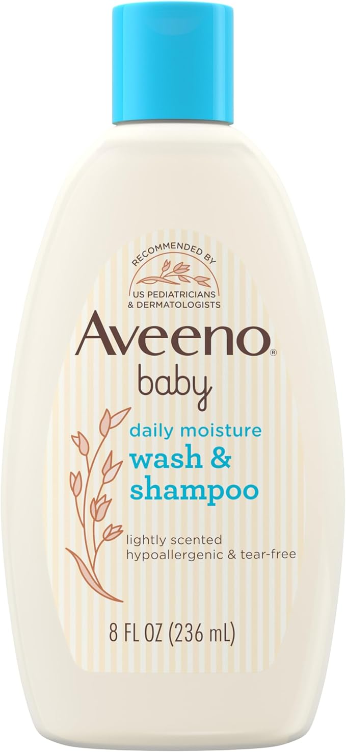 Aveeno Baby Wash & Shampoo for Hair & Body, 8 Oz by AveenoBaby