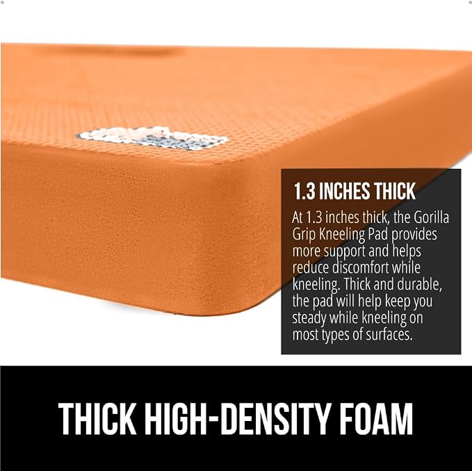 GORILLA GRIP Extra Thick Patent Pending Soft Foam Kneeling Pad, 2 PK, - Image 3