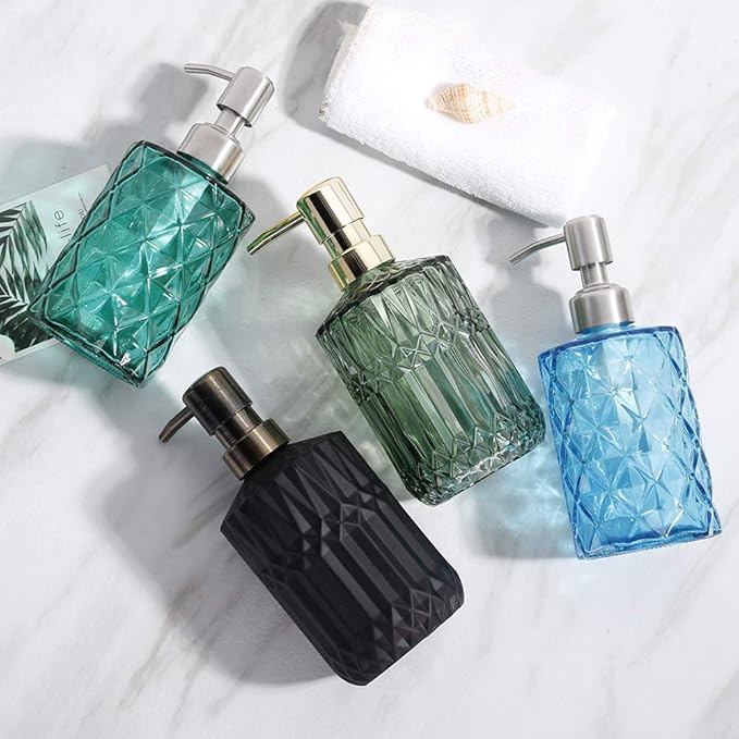 Soap Dispenser with Pump, Refillable Liquid Hand Soap Dish Soap Dispensers - Image 5