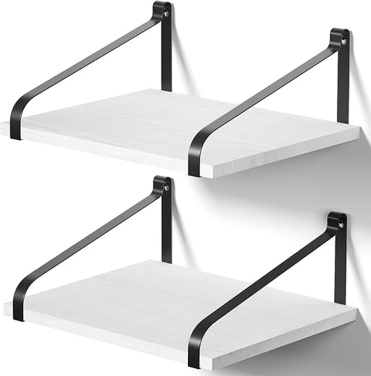 Love-KANKEI Floating Shelves Wall Mount Rustic Wood Wall Shelves by Love-KANKEI