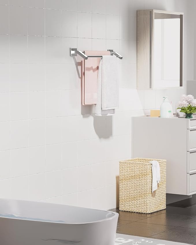 Alise Bath Double Towel Bars Towel Racks - Image 4