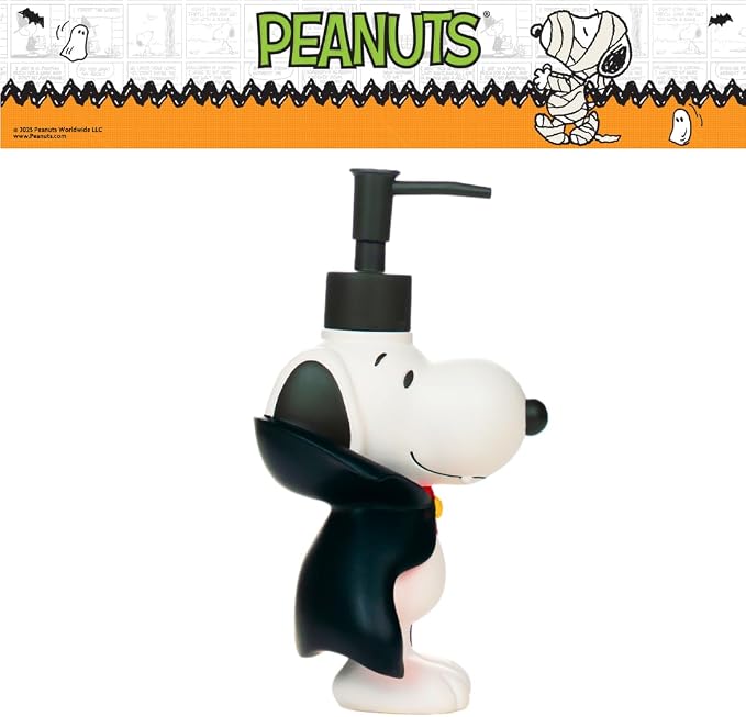 Peanuts Snoopy Vampire Soap/Lotion/Hand Sanitizer Resin Pump Dispenser - Image 5