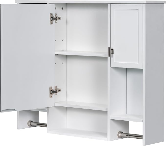 Bathroom Medicine Cabinet, Wall Mounted Bathroom Storage Cabinet - Image 5
