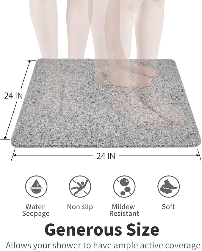 Non Slip Shower Mat, Comfortable Bath mat - Image 6